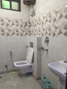 Common Bathroom Image of 765 Sq.ft 2 BHK Builder Floor for sale in Hari Nagar New Delhi for Rs. 7000000