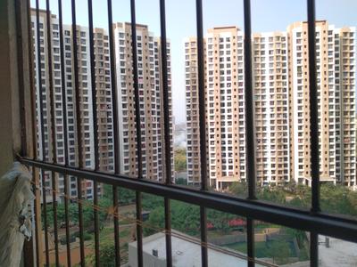 Living Room Image of 600 Sq.ft 1 BHK Apartment / Flat for sale in Sunteck Maxx World, Naigaon East Naigaon for Rs. 3350000