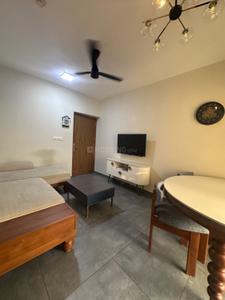 Hall Image of 550 Sq.ft 1 BHK Apartment / Flat for rent in Eroor Kochi for Rs. 34000