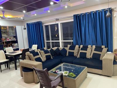 Hall Image of 1575 Sq.ft 3 BHK Apartment / Flat for rent in SJR Blue Waters PH 1, Parappana Agrahara Bengaluru for Rs. 66000