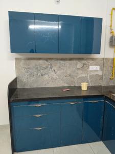Kitchen Image of 450 Sq.ft 1 BHK Builder Floor for rent in Mahalakshmi Nagar Indore for Rs. 17000