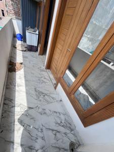 Balcony Image of 1200 Sq.ft 3 BHK Builder Floor for rent in Khirki Extension New Delhi for Rs. 48000