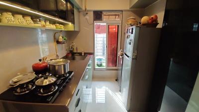 Kitchen Image of 415 Sq.ft 1 BHK Apartment / Flat for sale in Aakruti Om Priyadarshani, Ghatkopar East Mumbai for Rs. 12000000