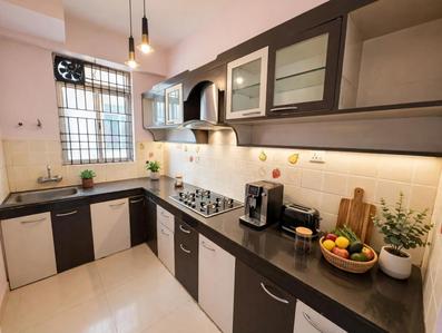 Kitchen Image of 1579 Sq.ft 3 BHK Apartment / Flat for sale in Morabadi Ranchi for Rs. 7999999