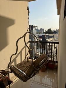 Balcony Image of 1200 Sq.ft 3 BHK Apartment / Flat for rent in Harni Vadodara for Rs. 25000