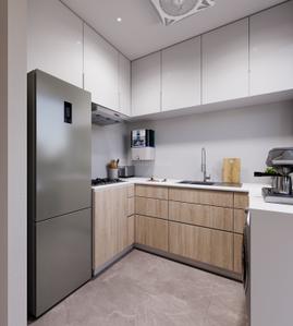 Kitchen Image of 1200 Sq.ft 2 BHK Apartment / Flat for sale in Panjim Goa for Rs. 12800000