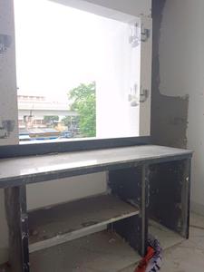 Kitchen Image of 430 Sq.ft 1 BHK Builder Floor for rent in Tollygunge Kolkata for Rs. 12500