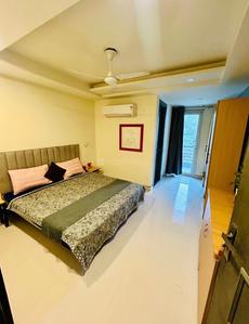Bedroom Image of Long stays in Sector 46, Gurgaon