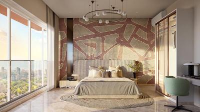 Bedroom Image of 4500 Sq.ft 4 BHK Apartment / Flat for sale in Madhav Oeuvre 2, Bodakdev Ahmedabad for Rs. 55000000