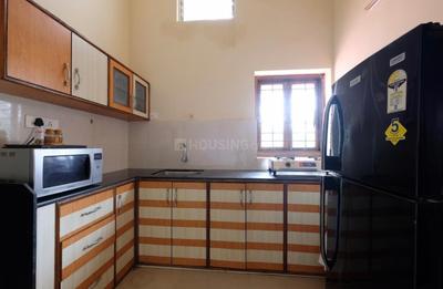 Kitchen Image of 1000 Sq.ft 2 BHK Apartment / Flat for rent in Calangute Goa for Rs. 32000