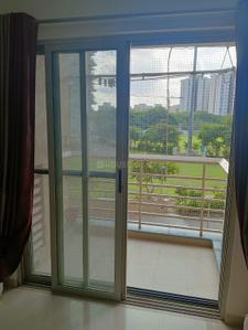 Balcony Image of 1080 Sq.ft 2 BHK Apartment / Flat for rent in Adani The Meadows, Shantigram Ahmedabad for Rs. 30000