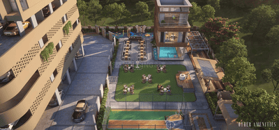 Image of 1320 Sq.ft 3 BHK Apartment / Flat for sale in JN AA Privilege, Punawale, Pune for Rs. 10120000