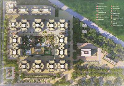 Image of 600 Sq.ft 1 BHK Apartment / Flat for sale in Sai Proviso Leisure Town, Hadapsar, Pune for Rs. 6700000