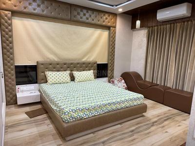 Bedroom Image of 1890 Sq.ft 3 BHK Apartment / Flat for rent in Swagat Rudram Avenue, Vesu Surat for Rs. 51000