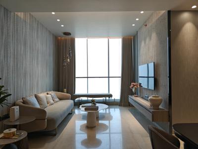 Living Room Image of 992 Sq.ft 3 BHK Apartment / Flat for sale in Raunak Centrum, Chembur Mumbai for Rs. 30000000