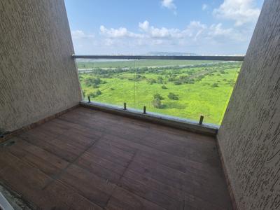 Balcony Image of 1400 Sq.ft 2 BHK Apartment / Flat for rent in Shreenathji Delta Riviera, Ulwe Navi Mumbai for Rs. 65000
