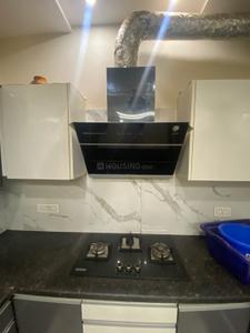 Kitchen Image of 500 Sq.ft 2 BHK Builder Floor for rent in Mahavir Future Heights Block A, Aujala Mohali for Rs. 25000