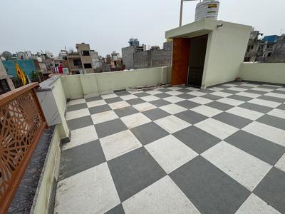 Terrace Image of 450 Sq.ft 4.5 BHK Independent House for sale in Dwarka Mor New Delhi for Rs. 11500000