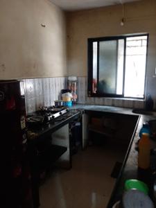Kitchen Image of 450 Sq.ft 1 BHK Apartment / Flat for rent in Mumbra Thane for Rs. 14000