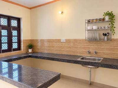 Kitchen Image of 500 Sq.ft 1 BHK Builder Floor for rent in Krishna Nagar Amritsar for Rs. 6000