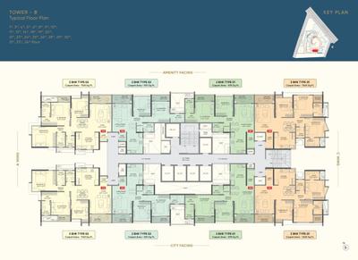 Image of 1312 Sq.ft 2 BHK Apartment / Flat for sale in Yashada EVO, Punawale, Pune for Rs. 10200000