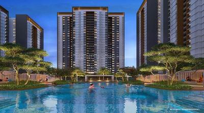 Image of 1100 Sq.ft 2 BHK Apartment / Flat for sale in Gini Vivante, Kiwale, Pune for Rs. 6500000