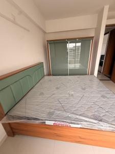 Bedroom Image of 1665 Sq.ft 3 BHK Apartment / Flat for rent in Shree Sharanam Sky, Sargasan Gandhinagar for Rs. 40000