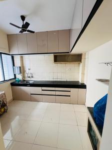 Kitchen Image of 1400 Sq.ft 3 BHK Apartment / Flat for rent in Gulmohar City, Kharadi Pune for Rs. 52000