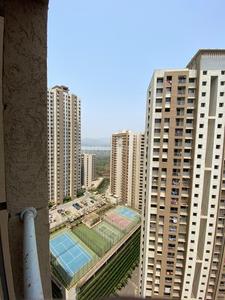 Balcony Image of 950 Sq.ft 2 BHK Apartment / Flat for sale in Lodha Splendora Platino B, Thane West Thane for Rs. 9000000