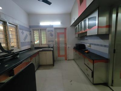 Kitchen Image of 3100 Sq.ft 4 BHK Villa for sale in Pushpak Bungalows, Ambli Ahmedabad for Rs. 75000000