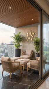Balcony Image of 1050 Sq.ft 2 BHK Apartment / Flat for sale in Patancheru Sangareddy for Rs. 4500000