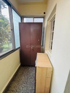 Balcony Image of 580 Sq.ft 1 BHK Apartment / Flat for rent in Sangamvadi Pune for Rs. 32000