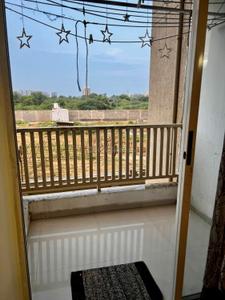 Balcony Image of 1215 Sq.ft 2 BHK Apartment / Flat for rent in Siddharth Icon, Tragad Ahmedabad for Rs. 29000
