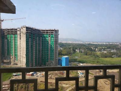 Living Room Image of 855 Sq.ft 2 BHK Apartment / Flat for rent in Paradise Sai World City, Panvel Navi Mumbai for Rs. 40000