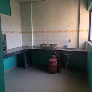 Kitchen Image of 900 Sq.ft 1 BHK Apartment / Flat for rent in Aundh Pune for Rs. 22000