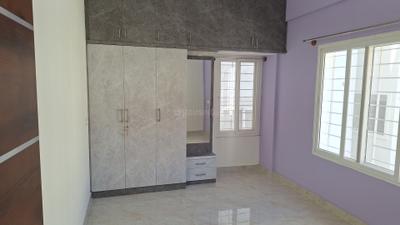 Bedroom Image of 1300 Sq.ft 2 BHK Builder Floor for rent in Hulimavu Bengaluru for Rs. 35000