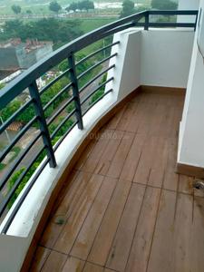 Balcony Image of 1500 Sq.ft 3 BHK Apartment / Flat for rent in Arsha Sumangalam, Vrindavan Yojana Lucknow for Rs. 22000