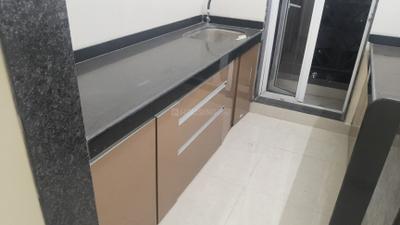 Kitchen Image of 560 Sq.ft 1 BHK Apartment / Flat for rent in Shriraam Pushpanjali Residency, Thane West Thane for Rs. 22000