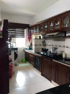 Kitchen Image of 1350 Sq.ft 3 BHK Apartment / Flat for sale in Thrissur Bhavani Residency, Poothole Thrissur for Rs. 6000000