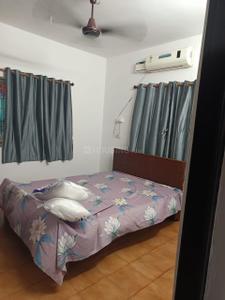 Bedroom Image of 1500 Sq.ft 3 BHK Apartment / Flat for rent in Saligao Goa for Rs. 45000