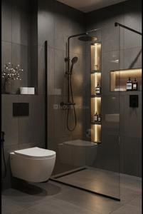 Bathroom Image of 1075 Sq.ft 2 BHK Apartment / Flat for sale in Kharghar Navi Mumbai for Rs. 12000000