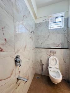 Bathroom Image of 1250 Sq.ft 2.5 BHK Apartment / Flat for rent in J V Paradise, Choodasandra Bengaluru for Rs. 52000