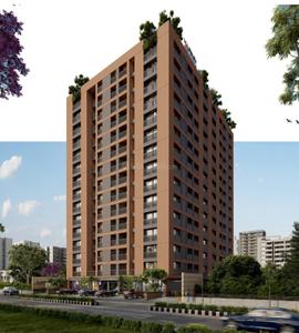 Image of 1485 Sq.ft 2 BHK Apartment / Flat for sale in Harnav Rivera, Zundal, Ahmedabad for Rs. 5500000