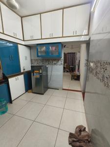 Kitchen Image of 1255 Sq.ft 1 BHK Apartment / Flat for rent in Makarba Ahmedabad for Rs. 20000