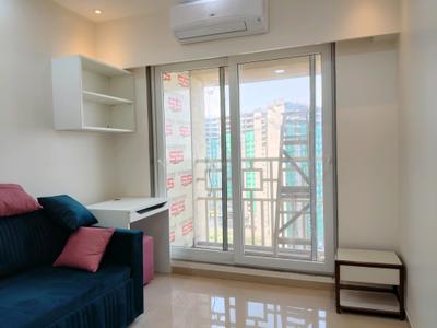 Bedroom Image of 855 Sq.ft 2 BHK Apartment / Flat for rent in Paradise Sai World City, Panvel Navi Mumbai for Rs. 40000