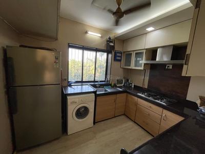 Kitchen Image of 1500 Sq.ft 3 BHK Apartment / Flat for rent in  Sea Castle Apartments, Andheri West Mumbai for Rs. 170000