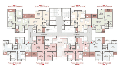 Image of 1075 Sq.ft 2 BHK Apartment / Flat for sale in Uptown Avenue, Punawale, Pune for Rs. 9000000