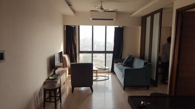 Living Room Image of 700 Sq.ft 2 BHK Apartment / Flat for sale in Omkar Vive, Kurla West Mumbai for Rs. 14444444