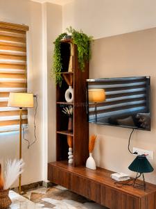 Bedroom Image of 750 Sq.ft 1 BHK Builder Floor for rent in Scheme No 114 Indore for Rs. 21000
