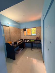 Kitchen Image of 740 Sq.ft 1 BHK Apartment / Flat for rent in GK Silverland Residency Phase 1, Ravet Pune for Rs. 17000